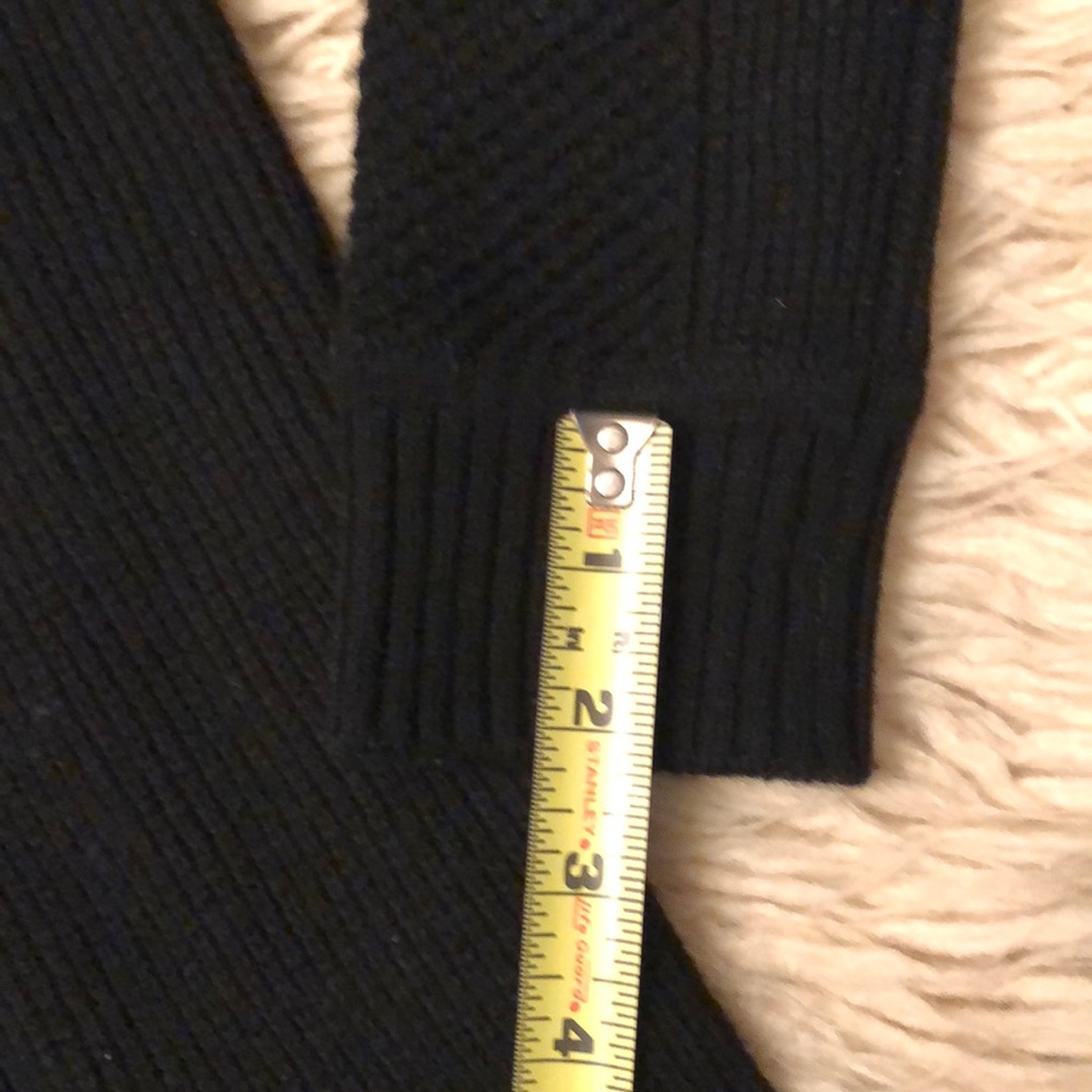 Worn 1x-ATHLETA Wool & Cashmere Sweater-Black-S-Includes FREE Athleta Tote - Picture 11 of 16